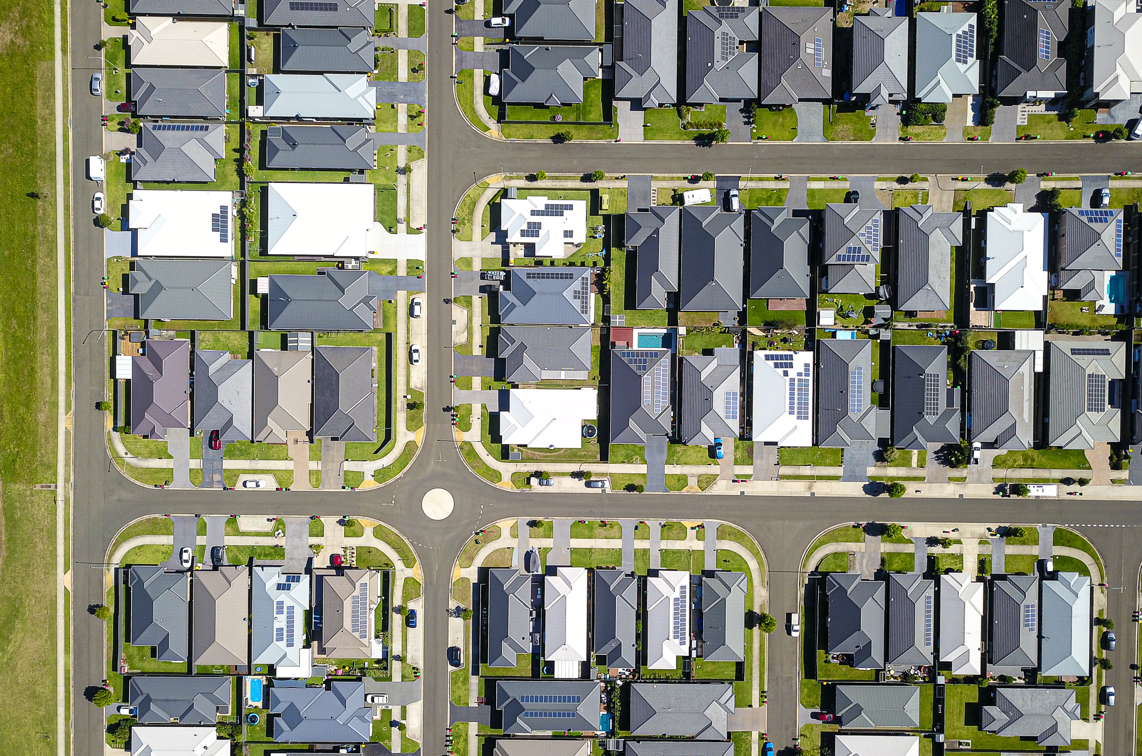 New estate street view